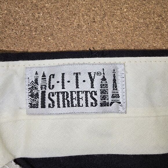 Vintage City Streets Men's Pleated Dress  Pants 36x30 Black (C28) - Picture 7 of 8